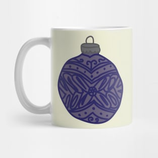 Purple Christmas Ornament Mug